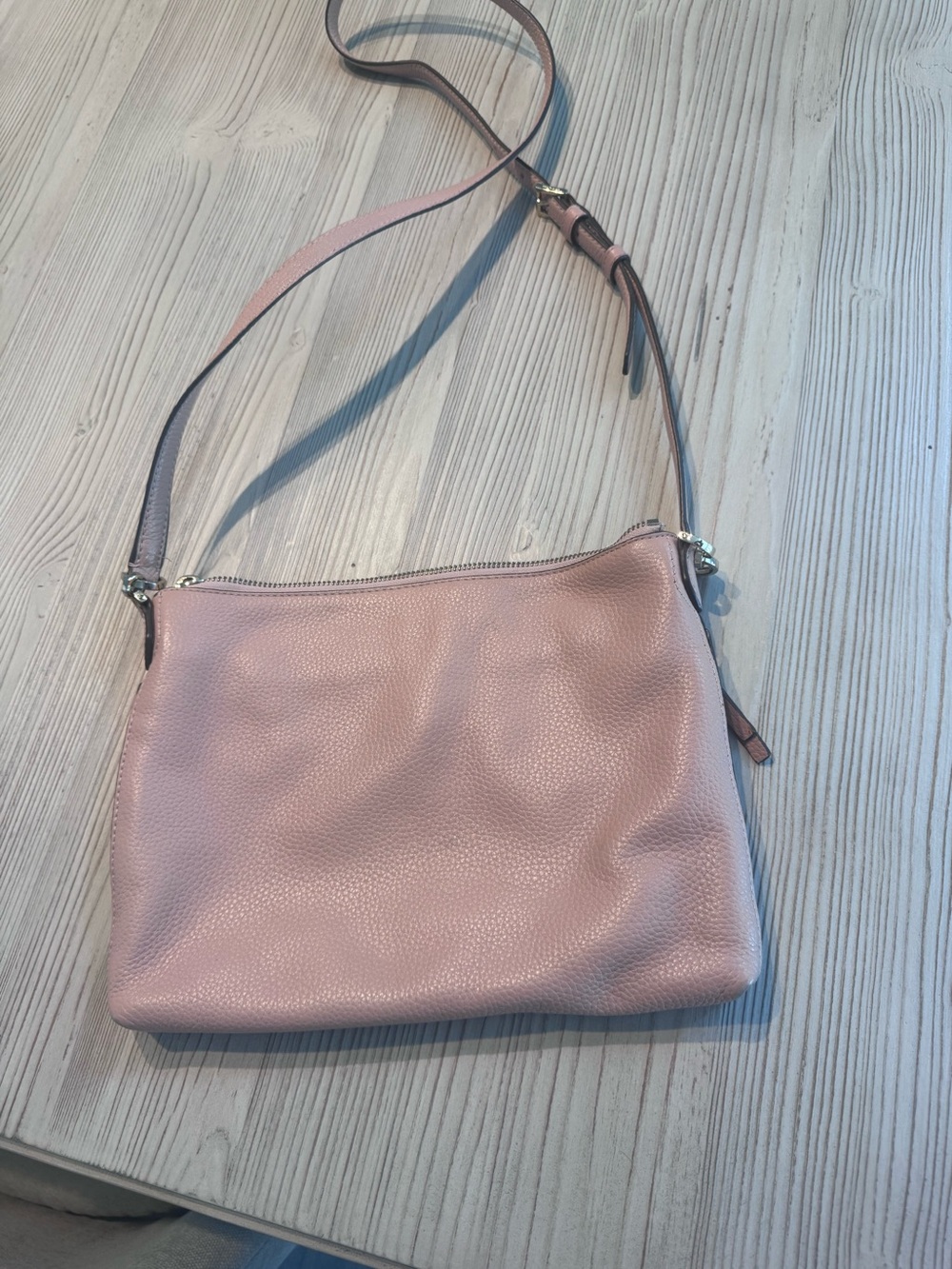 Kate Spade Blush Pink Leather Crossbody Bag - Picture 2 of 6